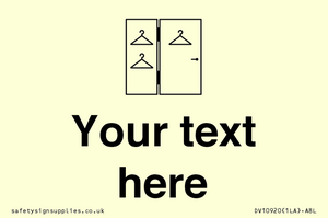 Custom information:  Large Changing room